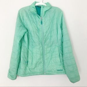 marmot light green jacket
